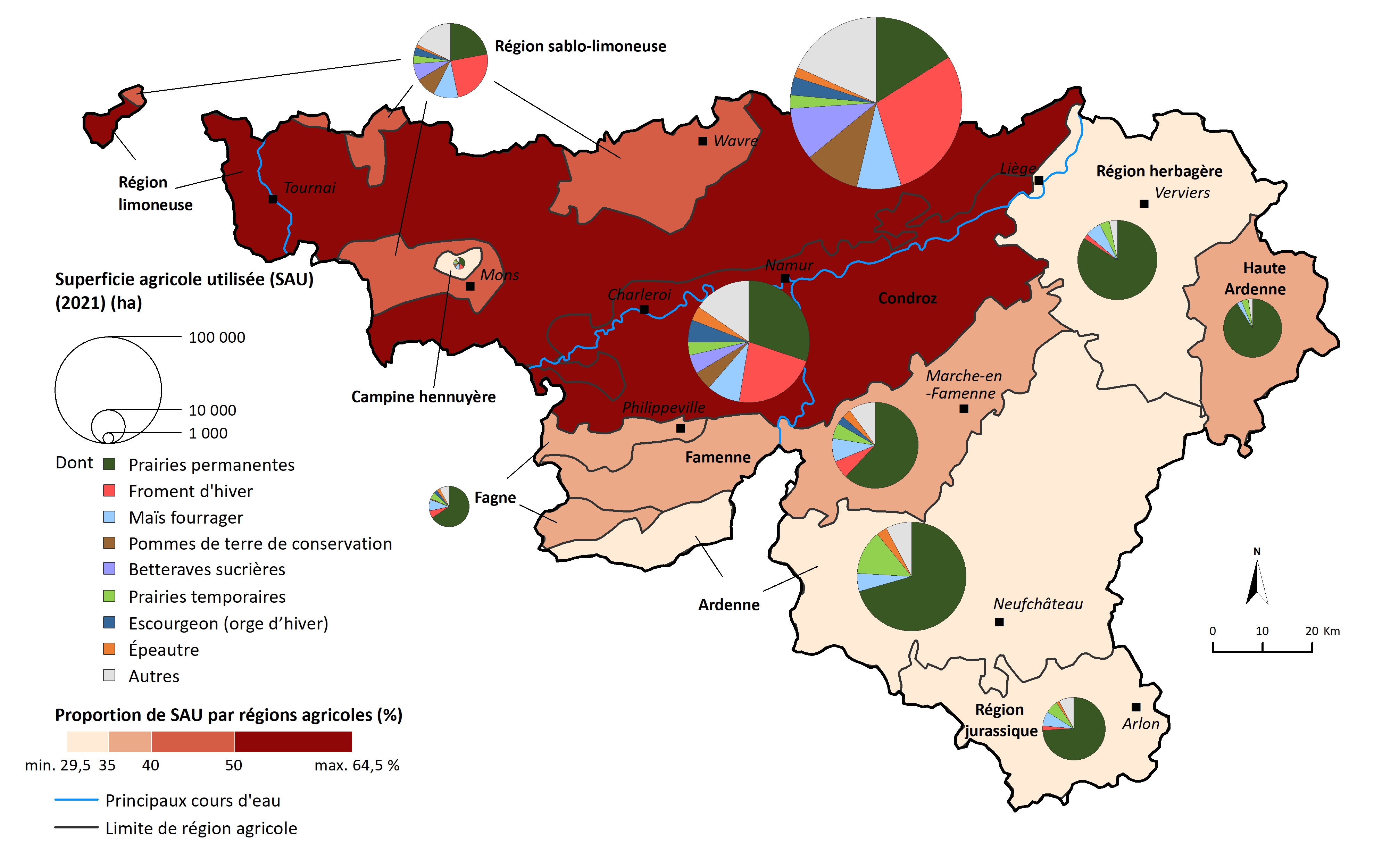 Utilisation de l’espace agricole État de l'environnement wallon